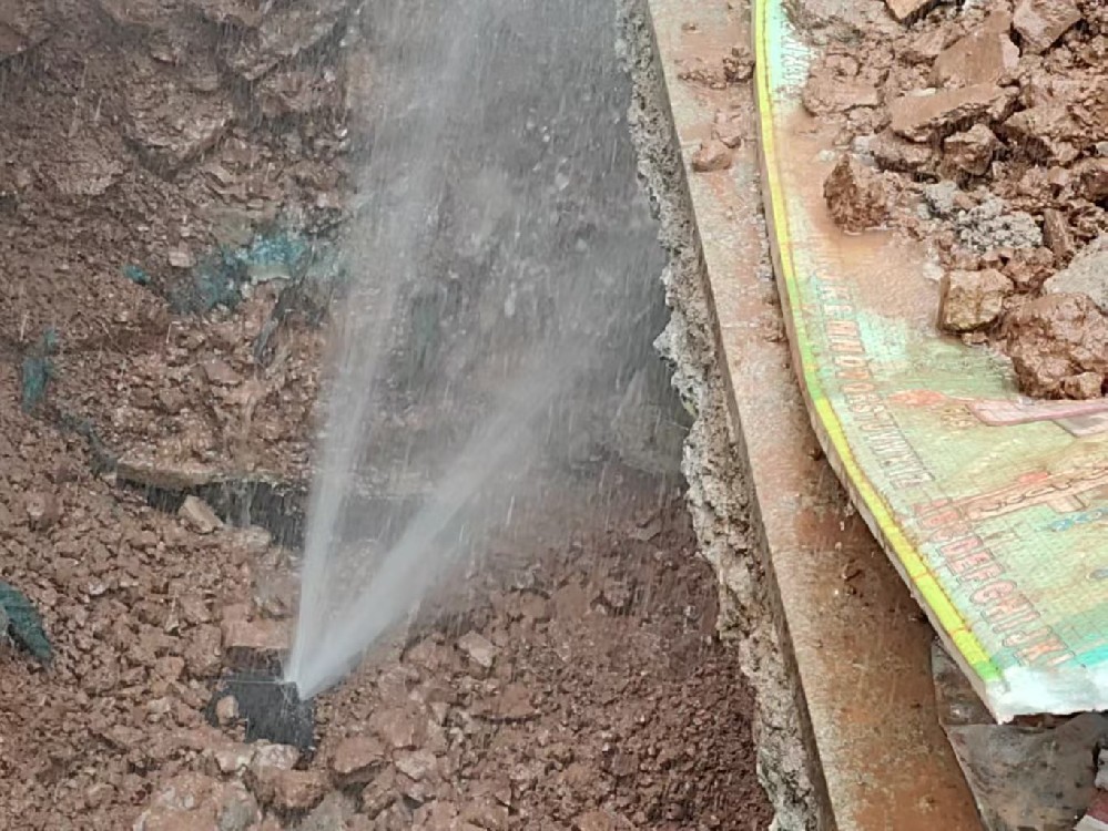 法库消防水管漏水检测定点开挖